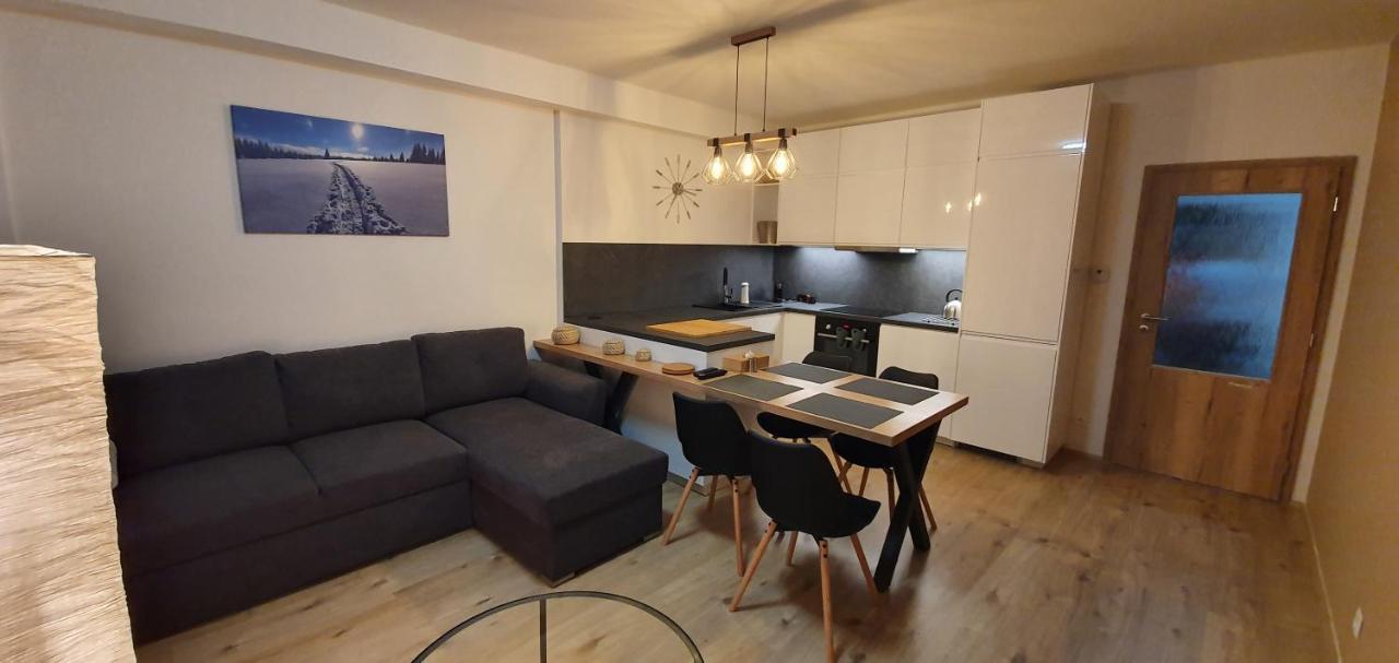 Apartman Nerudovka D 104, Finska Sauna, Garazove Stani Loučná pod Klínovcem Екстериор снимка
