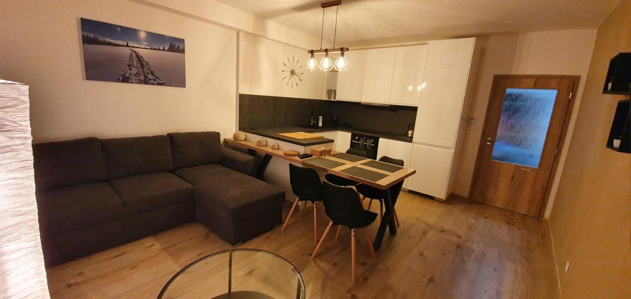 Apartman Nerudovka D 104, Finska Sauna, Garazove Stani Loučná pod Klínovcem Екстериор снимка